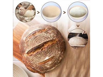 Acessórios Banneton Conjuntos de Suprimentos de Panificação de Pão Capas de Forro de Pano