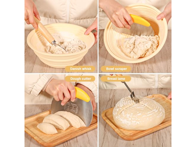 Cesta Banneton Super Panificação Mini Oca Shanghai Cesta de Fermentação de Polpa de Madeira