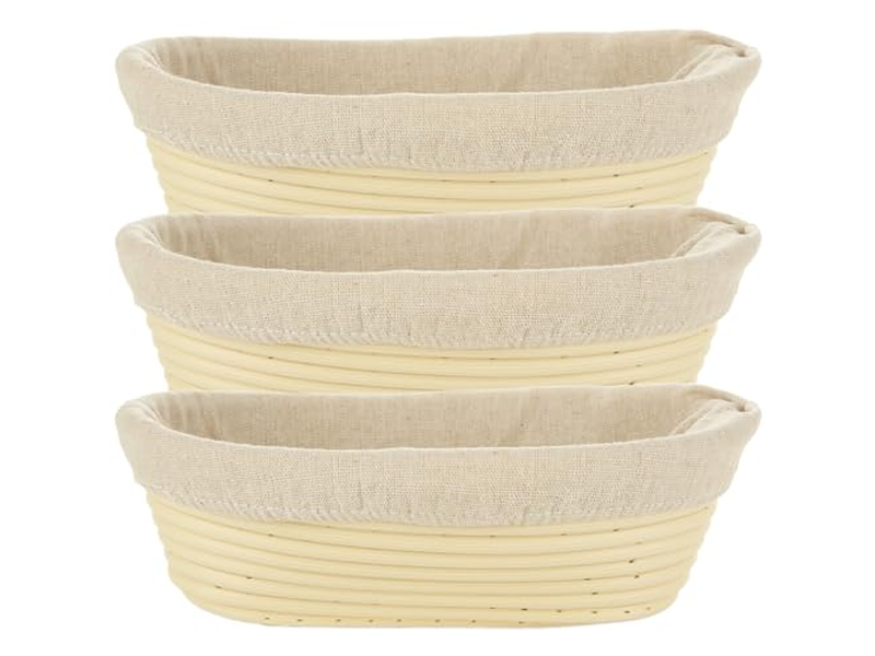 Banneton Propósito Orgânico Bannetons Padaria Oblongo Alvo Boule Metal Barato Argila