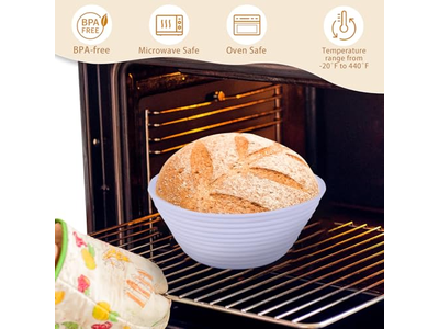 Banneton Retangular Barato Ferramentas de Confeitaria Kit de Fermentação Infantil Cesta de Pão de Palha