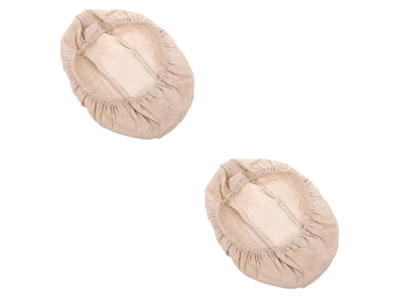 Cesta com Forro de Pano Pão Baton Rattan Oval 9 Cestas de Fermentação Redondas 9 Polegadas