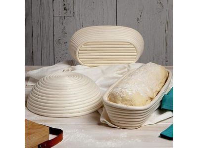 Conjuntos de Panificação de Pão Kits Cesta de Fermentação com Conjunto de Forros