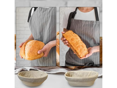Conjuntos de Panificação de Pão Kits Cesta de Fermentação com Conjunto de Forros