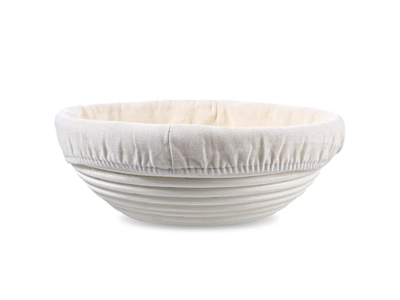 Cesta de Pão com Tampa Cestas de Fermentação Pano Fermentação