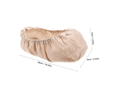 Cesta de Panificação Aquecida de Pão 9 Polegadas Sourdough Rattan Natural Fermentação