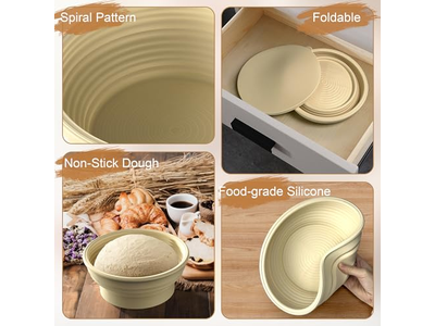 Cesta de Breadstick Fermentação de Pão Baneton Artesanal Lavável