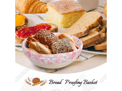 Cesta de Fermentação Brotform Banneton Formato de Coração Cestas de Pão para Fabricação