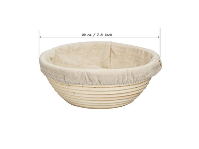 Cana Banneton Cesta de Fermentação 9 Polegadas Raspador Lame Pão de Venda Quente com Forro
