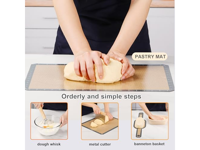 Cestas de Pão Baratas Cesta Aquecida Dobrável Redonda Sourdough Benneton Fermentação