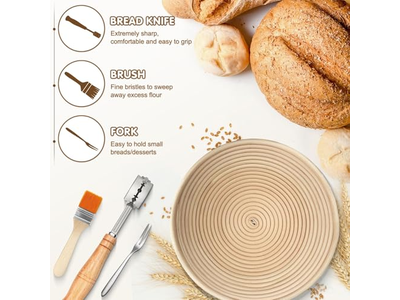 Rack de Cesta de Piso Fermentação Pano de Linho Personalizado Fermentação Sourdough