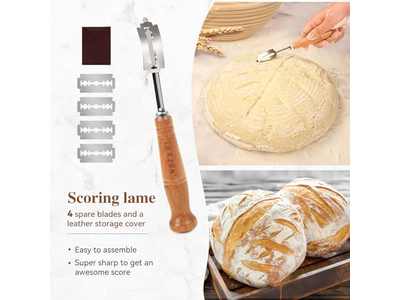 Cestas de Fermentação Oval para Sourdough Kit de Panificação